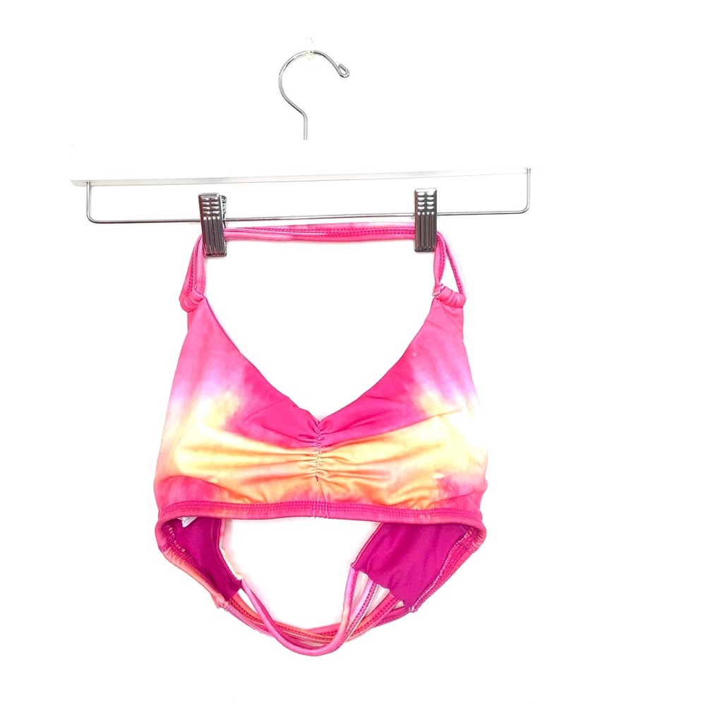 A sports bra